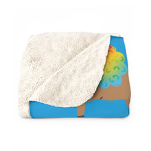 Load image into Gallery viewer, The &quot;Blued&quot; Sherpa Fleece Blanket
