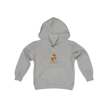 Load image into Gallery viewer, Chocolate Unicorn Youth Heavy Blend Hooded Sweatshirt
