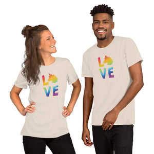 LOVE is LOVE Short-Sleeve Unisex T-Shirt