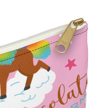 Load image into Gallery viewer, Signature Pattern Flat Accessory Pouch

