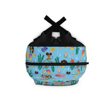 Load image into Gallery viewer, Chocolate Mermaid Backpack (With Water Bottle holders)
