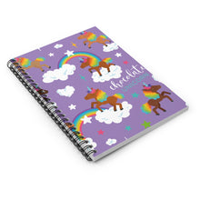 Load image into Gallery viewer, Signature Pattern Lavender Spiral Notebook - Ruled Line
