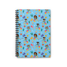 Load image into Gallery viewer, Chocolate Mermaid Spiral Notebook - Ruled Line
