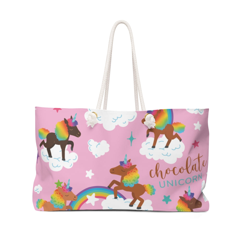 Weekender Bag – Chocolate Unicorn