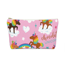 Load image into Gallery viewer, Signature Pattern Accessory Pouch w T-bottom
