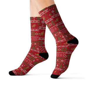 Holiday Sublimation Socks