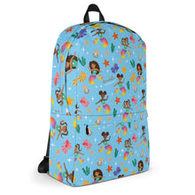 Load image into Gallery viewer, Chocolate Mermaid Backpack (Teal)
