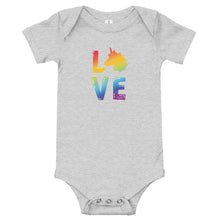 Load image into Gallery viewer, LOVE Baby short sleeve one piece
