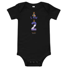 Load image into Gallery viewer, Chocolate Mermaid - I&#39;m 2 (plain) Baby Bodysuit
