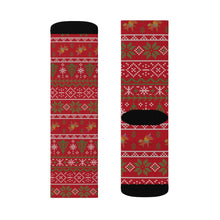 Load image into Gallery viewer, Holiday Sublimation Socks
