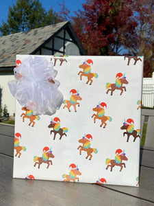 Holiday Unicorn Solo Unicorns Wrapping Paper