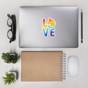LOVE is LOVE Bubble-free stickers