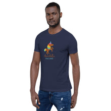 Load image into Gallery viewer, Chocolate Unicorn Short-Sleeve Unisex T-Shirt
