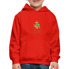 Load image into Gallery viewer, Chocolate Dragon Kids‘ Premium Hoodie - red

