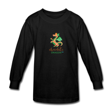 Load image into Gallery viewer, Chocolate Dragon Long Sleeve T-Shirt - black
