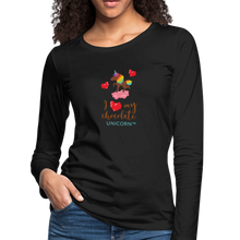 Load image into Gallery viewer, My LOVE Women&#39;s Premium Long Sleeve T-Shirt - black
