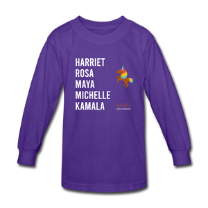 LEGACY Kids' Long Sleeve T-Shirt - dark purple