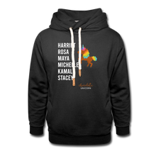 Load image into Gallery viewer, A LEGACY DEFINED Shawl Collar Hoodie - black
