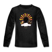 Load image into Gallery viewer, BHM Signature Collection Kids&#39; Premium Long Sleeve T-Shirt - charcoal gray
