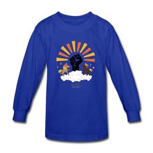 Load image into Gallery viewer, BHM Signature Collection Youth Sunshine T-Shirt - royal blue
