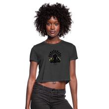 Load image into Gallery viewer, BHM Signature Women&#39;s Cropped T-Shirt - deep heather
