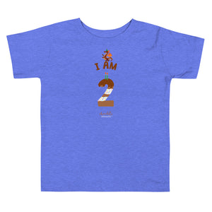 Chocolate Dragon - I'm 2 (plain) Toddler Short Sleeve Tee