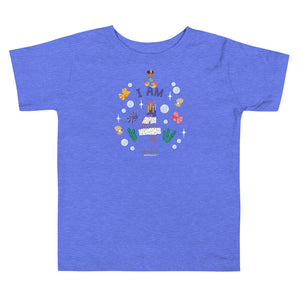 Chocolate Mermaid - I'm 4 Toddler Short Sleeve T-Shirt