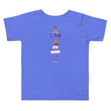 Load image into Gallery viewer, Chocolate Mermaid - I&#39;m 4 (plain) Toddler Short Sleeve T-Shirt
