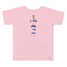 Load image into Gallery viewer, Chocolate Mermaid - I&#39;m 3 (plain) Toddler Short Sleeve T-Shirt
