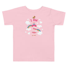 Load image into Gallery viewer, Chocolate Unicorn - I&#39;m 3 Toddler Short Sleeve T-Shirt
