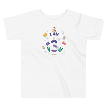 Load image into Gallery viewer, Chocolate Mermaid - I&#39;m 3 Toddler Short Sleeve T-Shirt
