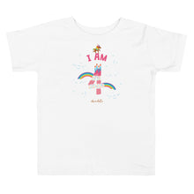 Load image into Gallery viewer, Chocolate Unicorn - I&#39;m 4 Toddler Short Sleeve T-Shirt
