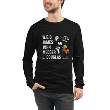 Load image into Gallery viewer, The Male POLITICAL Trailblazers (Unicorn) Unisex Long Sleeve Tee
