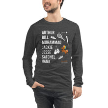 Load image into Gallery viewer, The Male ATHLETIC Trailblazers (Unicorn) Unisex Long Sleeve Tee
