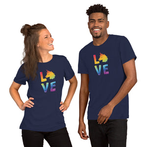LOVE is LOVE Short-Sleeve Unisex T-Shirt