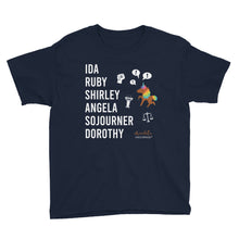 Load image into Gallery viewer, The POLITICAL Trailblazers Youth Short Sleeve T-Shirt
