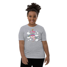Load image into Gallery viewer, Chocolate Unicorn - I&#39;m 9 Youth Short Sleeve T-Shirt
