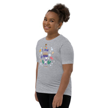 Load image into Gallery viewer, Chocolate Mermaid - I&#39;m 7 Youth Short Sleeve T-Shirt

