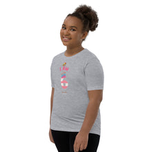 Load image into Gallery viewer, Chocolate Unicorn - I&#39;m 6 (plain) Youth Short Sleeve T-Shirt
