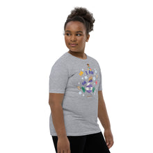 Load image into Gallery viewer, Chocolate Mermaid - I&#39;m 6 Youth Short Sleeve T-Shirt
