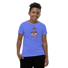 Load image into Gallery viewer, Chocolate Dragon - I&#39;m 12 (plain) Youth Short Sleeve T-Shirt
