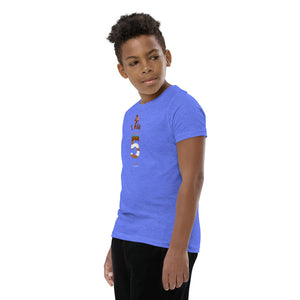 Chocolate Dragon - I'm 5 (plain) Youth Short Sleeve T-Shirt