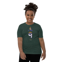 Load image into Gallery viewer, Chocolate Mermaid - I&#39;m 9 (plain) Youth Short Sleeve T-Shirt
