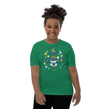 Load image into Gallery viewer, Chocolate Mermaid - I&#39;m 8 Youth Short Sleeve T-Shirt
