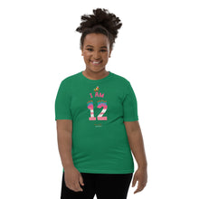 Load image into Gallery viewer, Chocolate Unicorn - I&#39;m 12 (plain) Youth Short Sleeve T-Shirt
