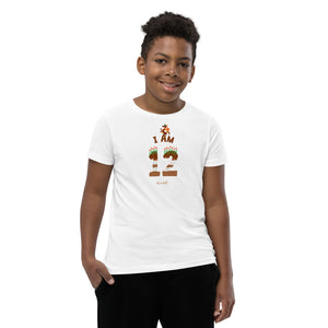 Chocolate Dragon - I'm 12 (plain) Youth Short Sleeve T-Shirt